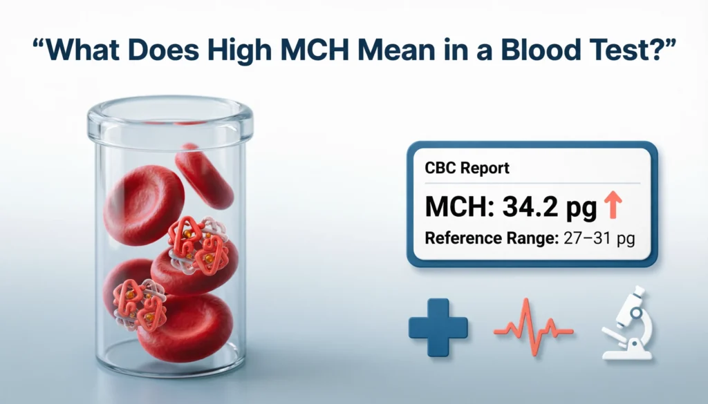 High MCH Mean in a Blood Test