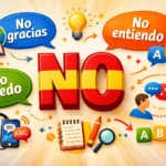 “No” Mean in Spanish