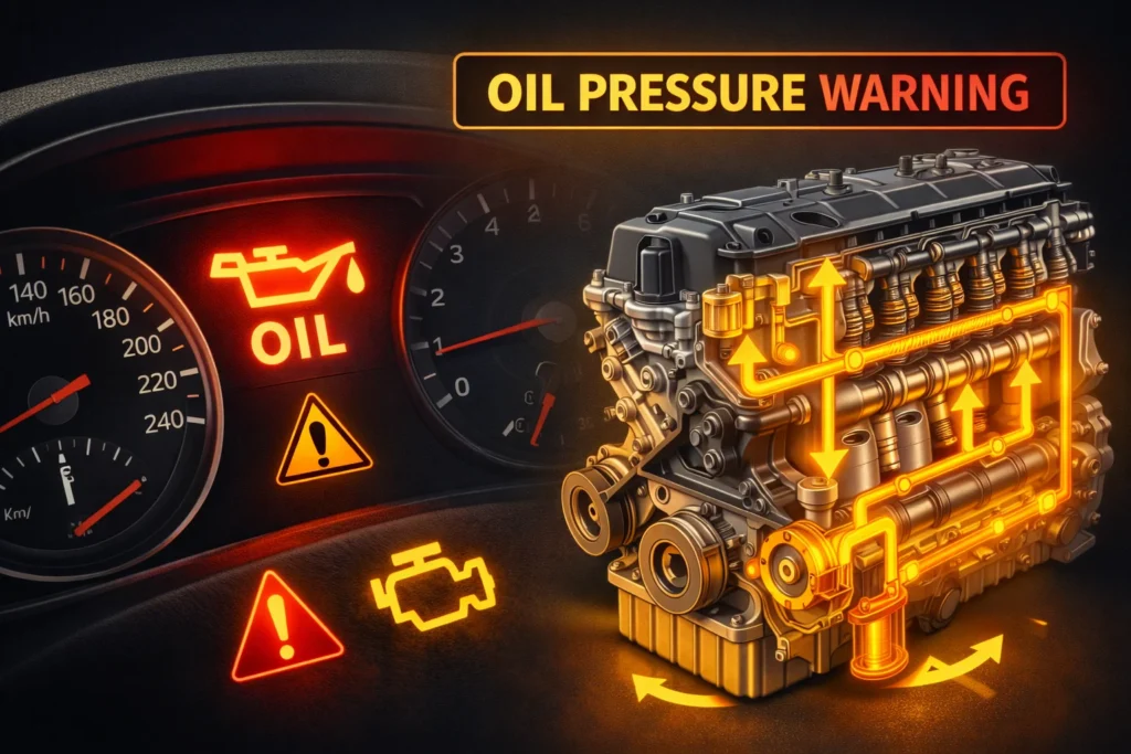Low Oil Pressure Mean in a Car