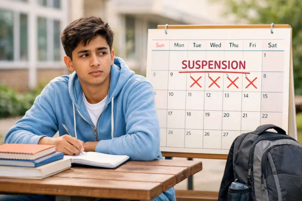 Suspended Mean in School