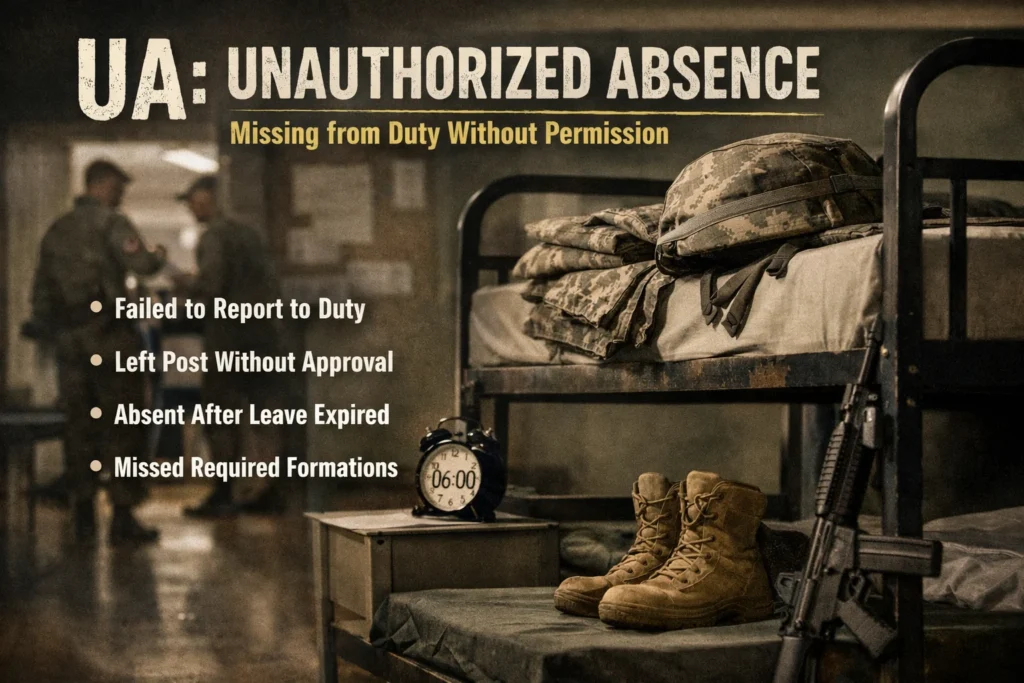 Understanding the Term UA in the Military