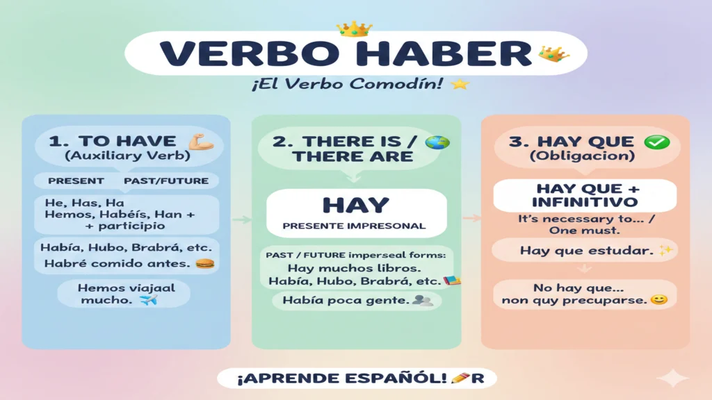 Haber Mean in Spanish