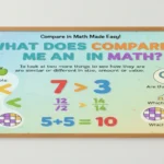 Compare Mean in Math