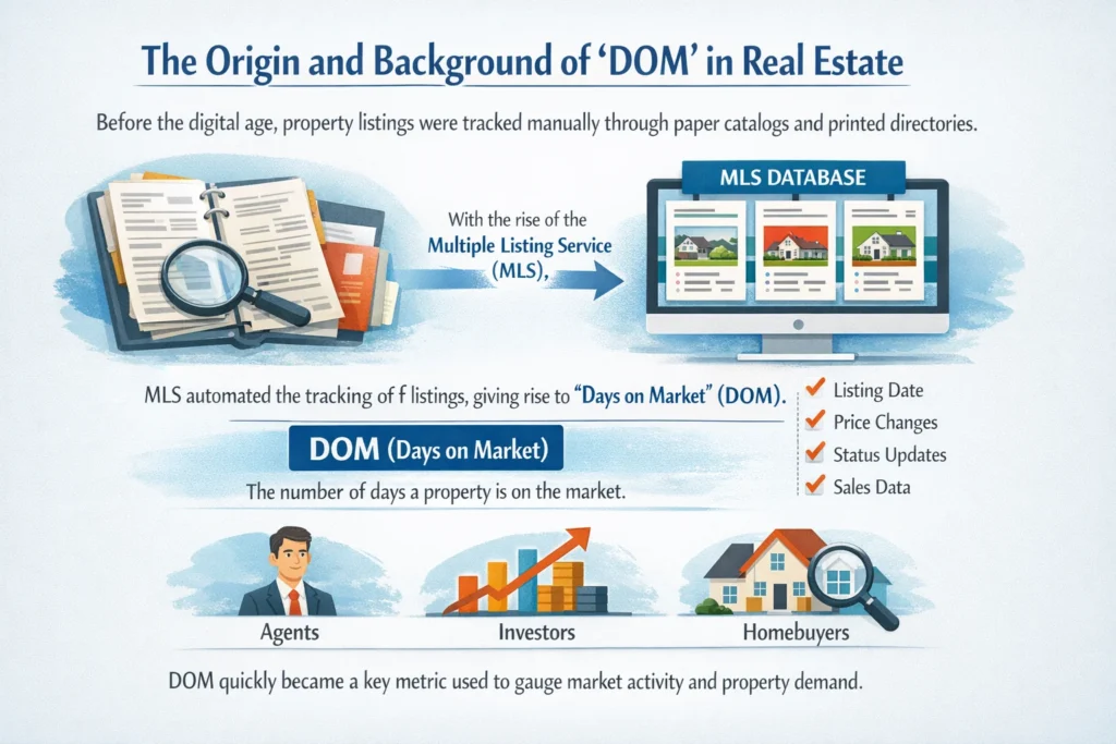 Origin and Background of DOM in Real Estate