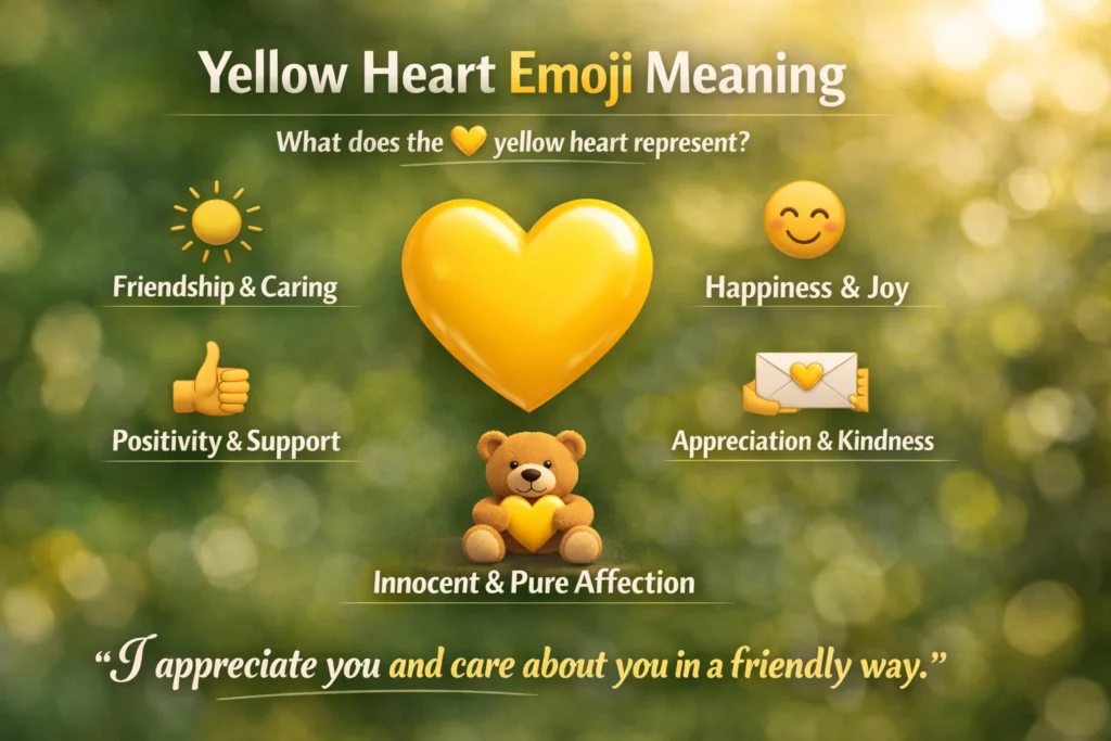 Understanding the Yellow Heart Emoji 💛