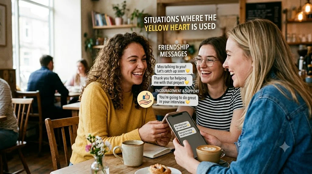 Common Situations Where the Yellow Heart Is Used