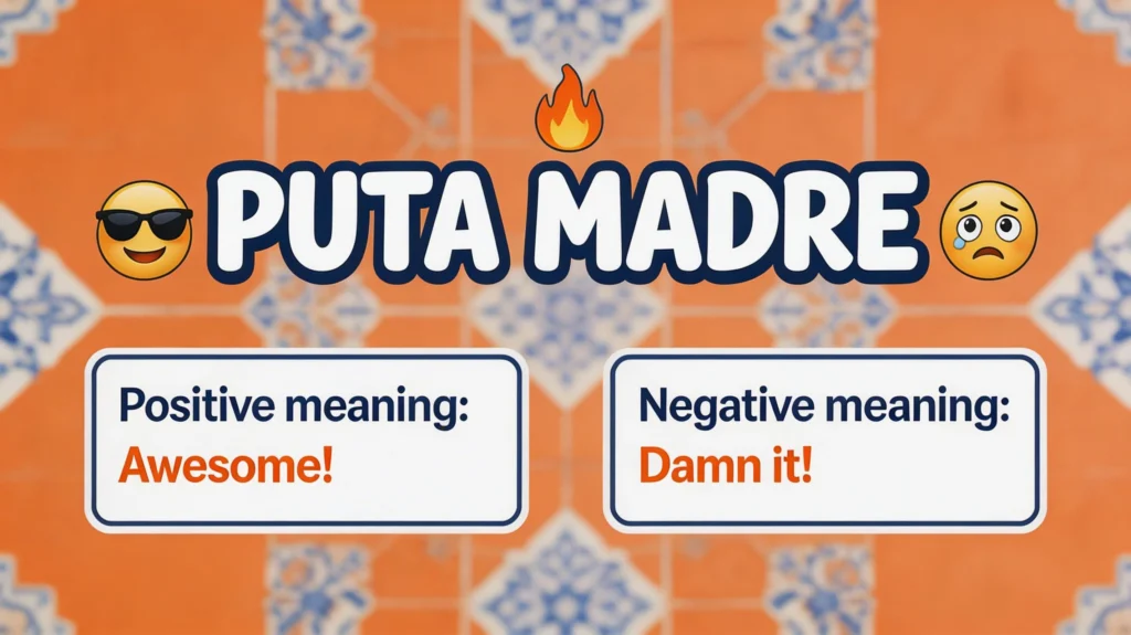 “Puta Madre” Mean in Spanish