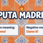 “Puta Madre” Mean in Spanish