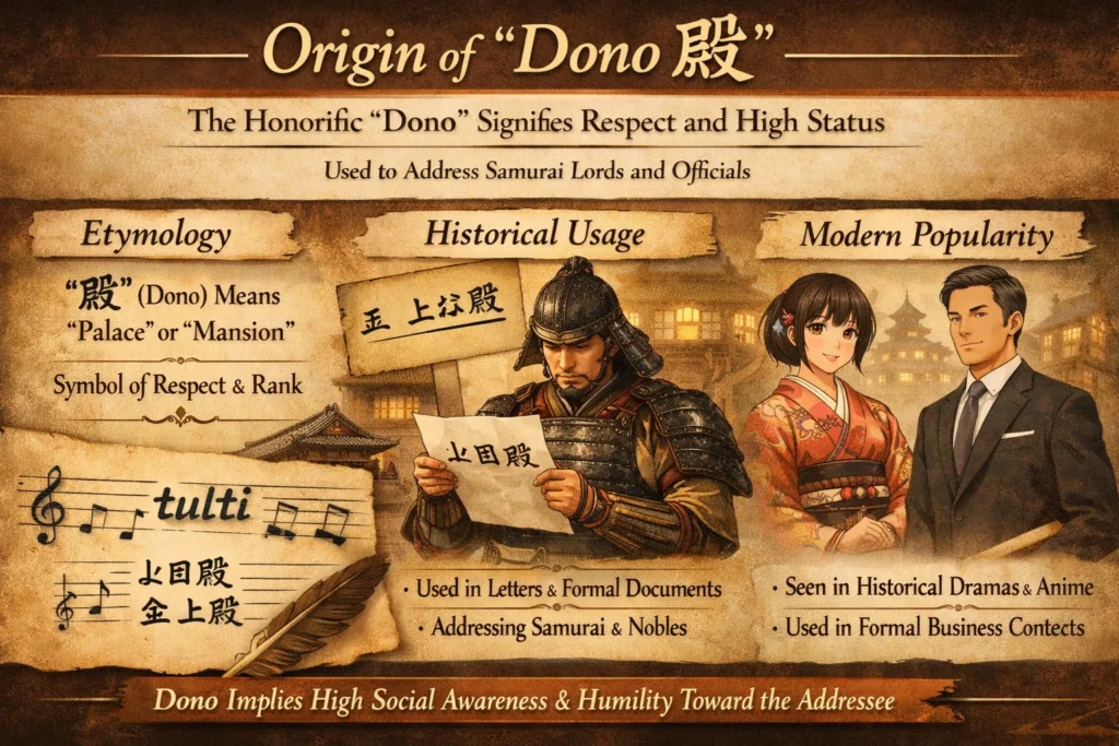 Origin of Dono