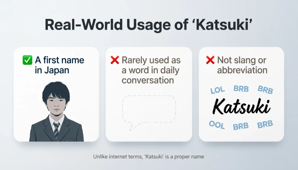 Real-World Usage of “Katsuki”