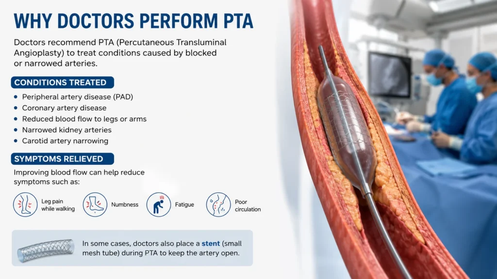 Why Doctors Perform PTA