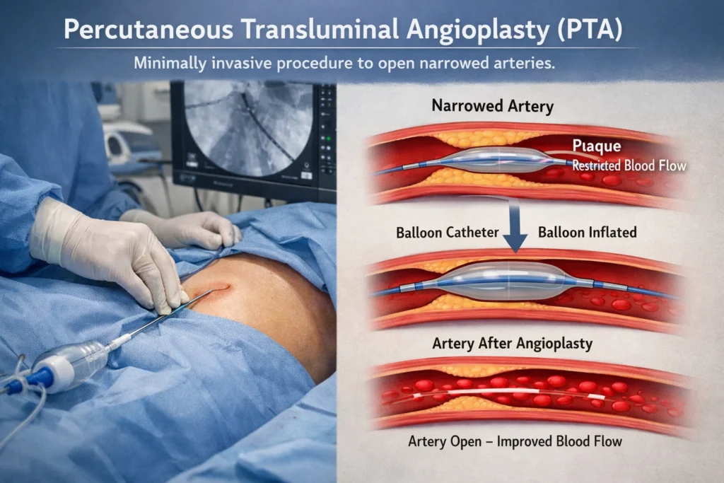 What Is Percutaneous Transluminal Angioplasty?