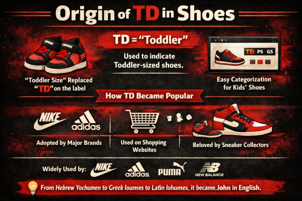 Origin of TD in Shoes
