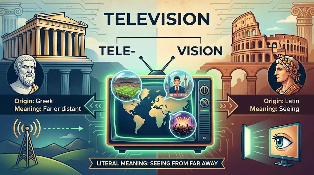 Breaking Down the Word “Television”