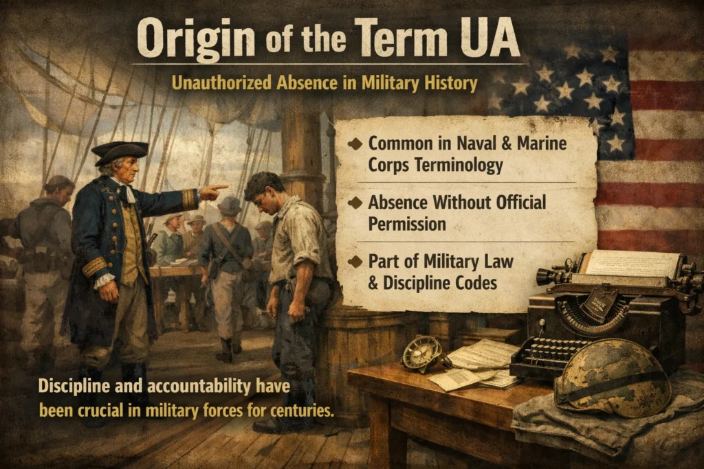 Origin of the Term UA