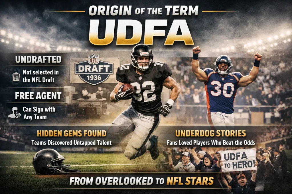 Origin of the Term UDFA