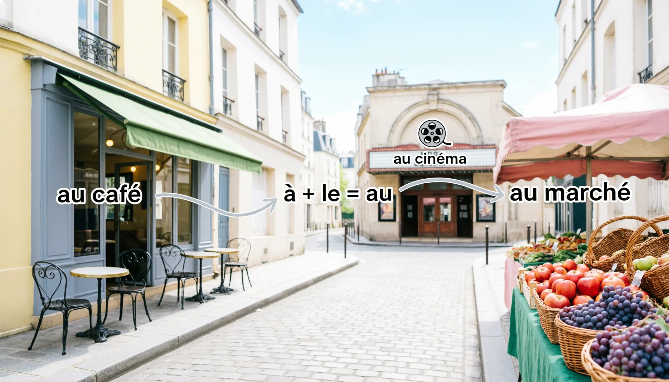 “Au” Mean in French