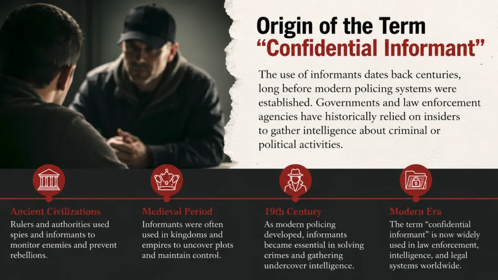 Origin of the Term “Confidential Informant”