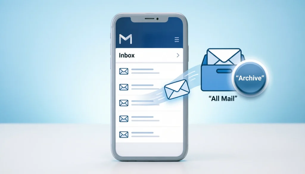 Archived Mean in Gmail