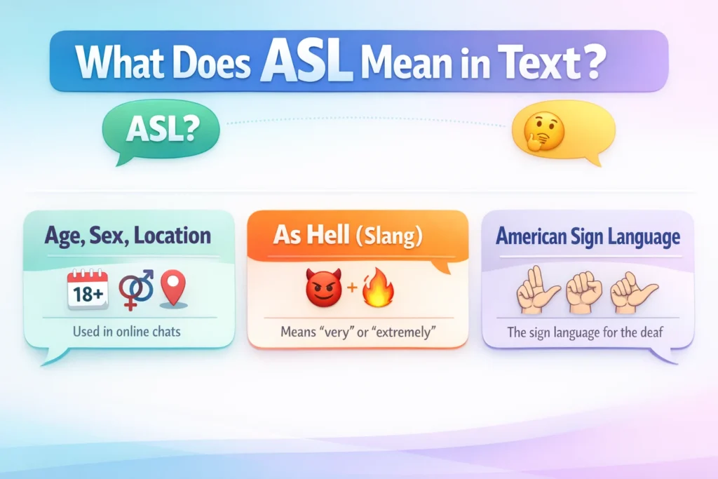 ASL Mean in Text