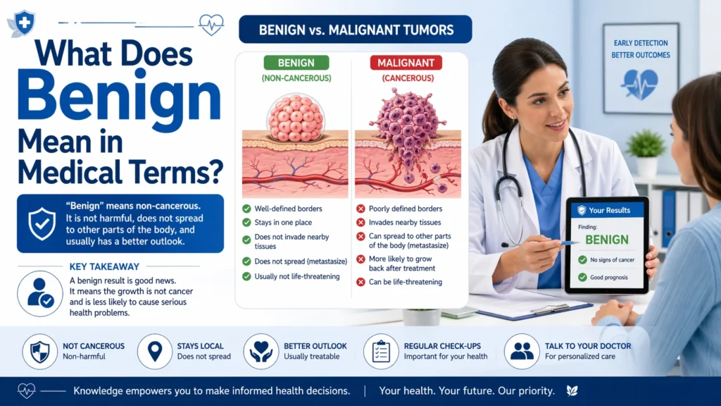 Benign Mean in Medical Terms