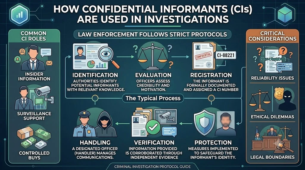 How Confidential Informants Are Used in Investigations