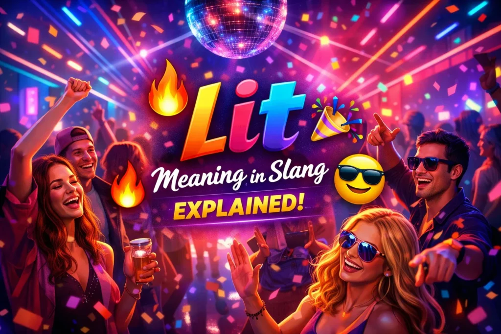Lit Mean in Slang