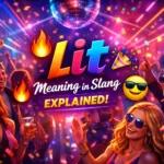 Lit Mean in Slang