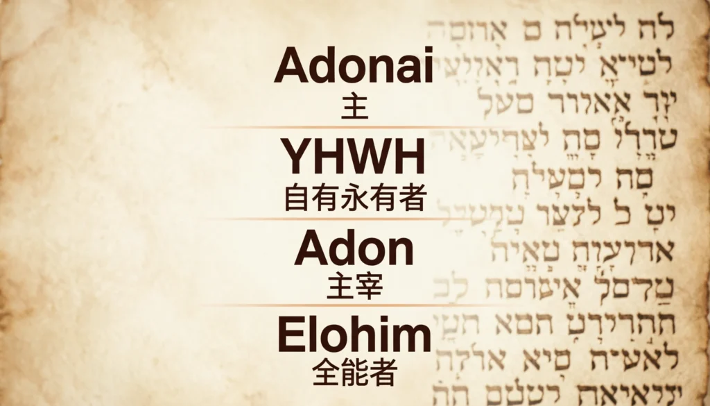 “Lord” Mean in Hebrew