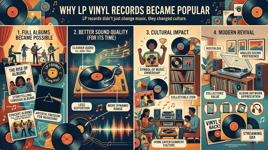 Why LP Vinyl Records Became Popular