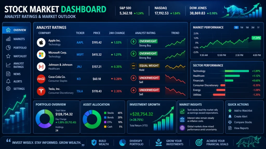 Overweight Mean in Stocks