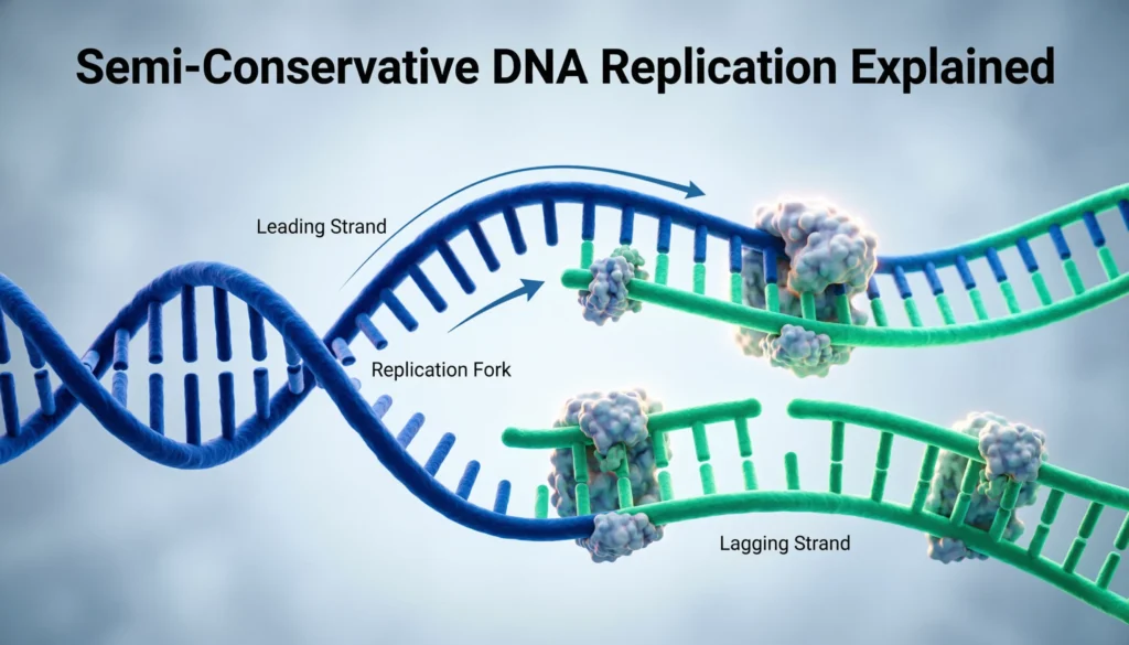 Semi-Conservative Mean in DNA Replication