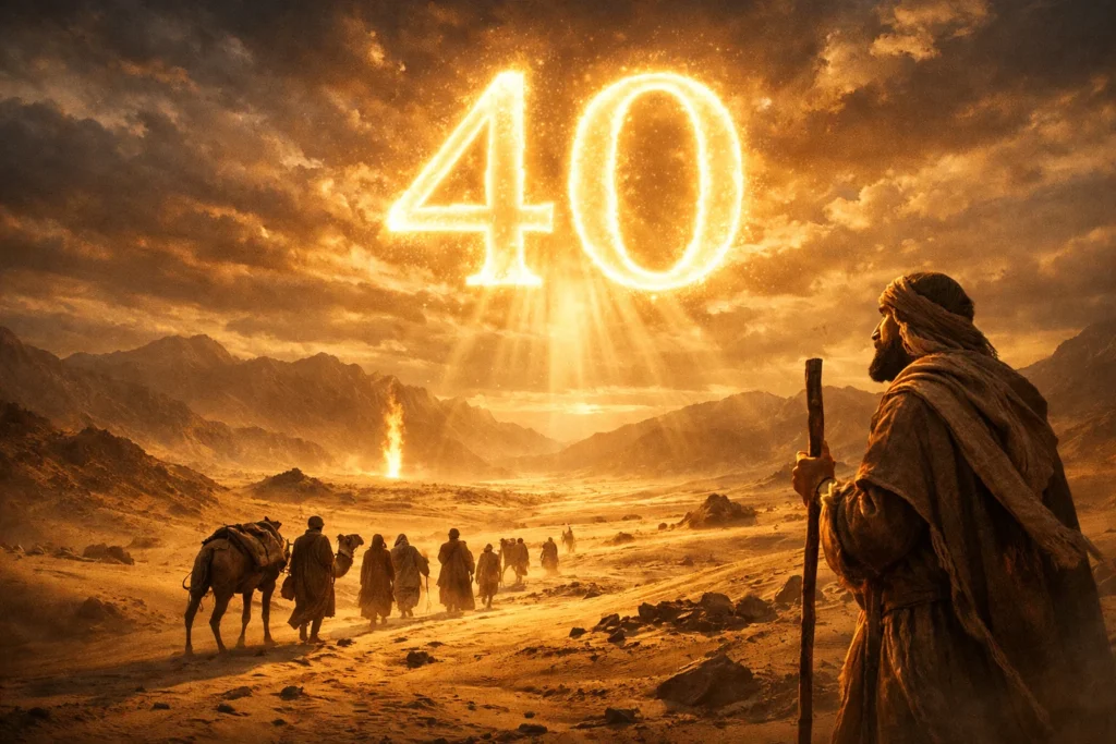 The Number 40 Mean in the Bible