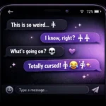 Upside Down Cross Meaning in Text