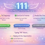 What Does 111 Mean in Text