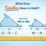 What does similar mean in math