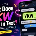 YKW Mean in Text