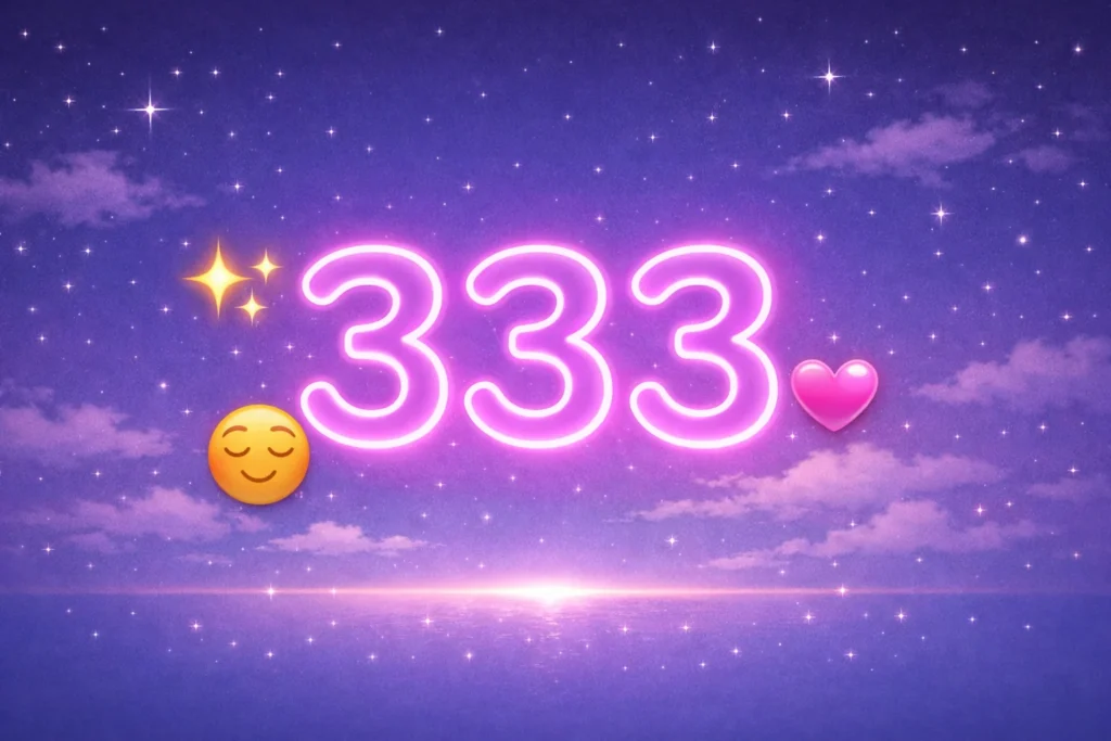 333 Mean in Text