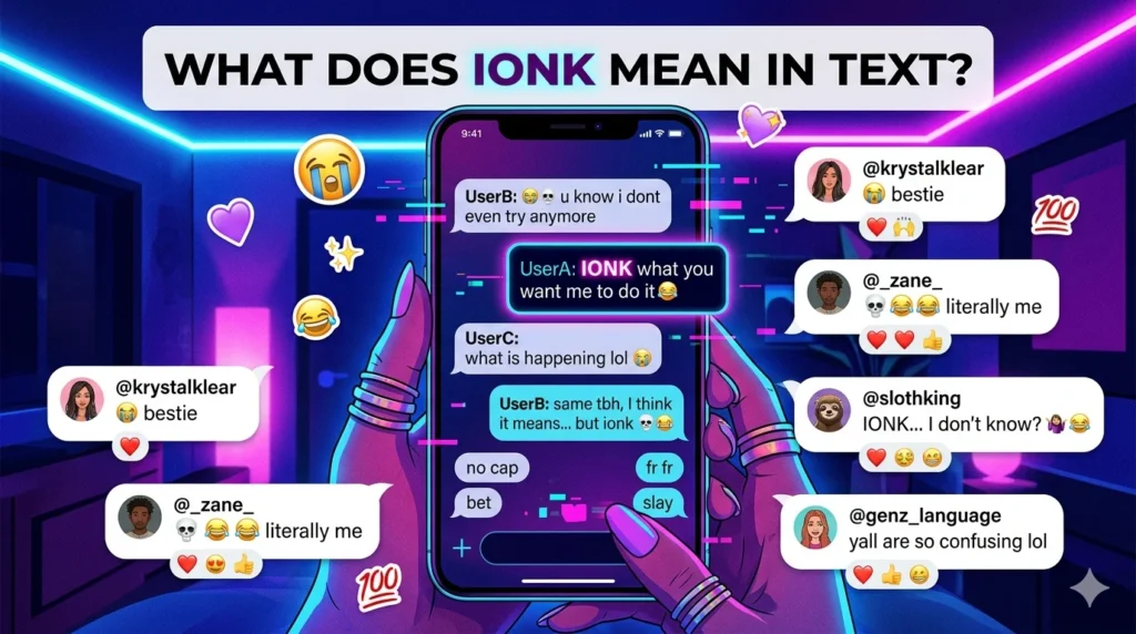IONK Mean in Text