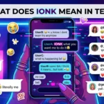 IONK Mean in Text
