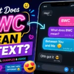 BWC Mean in Text