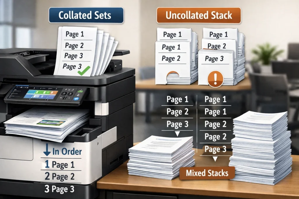 Collate Mean When Printing