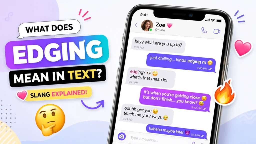 Edging Mean in Text