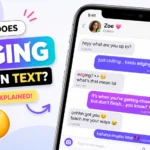 Edging Mean in Text