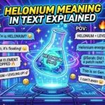 Helonium Meaning in Text