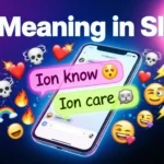 Ion Meaning Slang