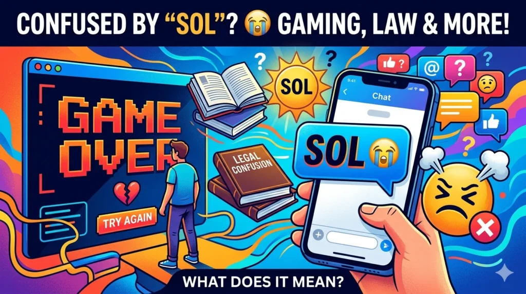 SOL Meaning in Text