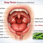 Strep Throat Look Like