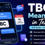 TBC Mean in Text
