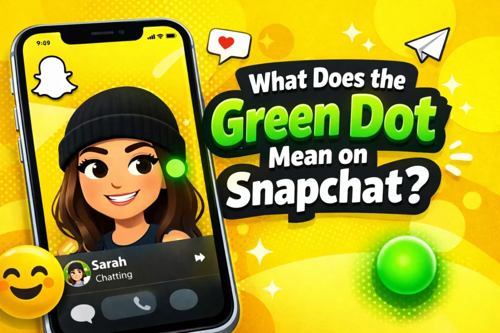 The Green Dot Mean on Snapchat